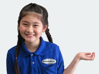 笑顔の子供の写真