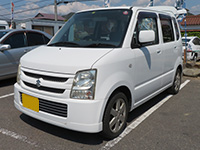 スズキ ワゴンR スロープ式福祉車輛の前からの写真